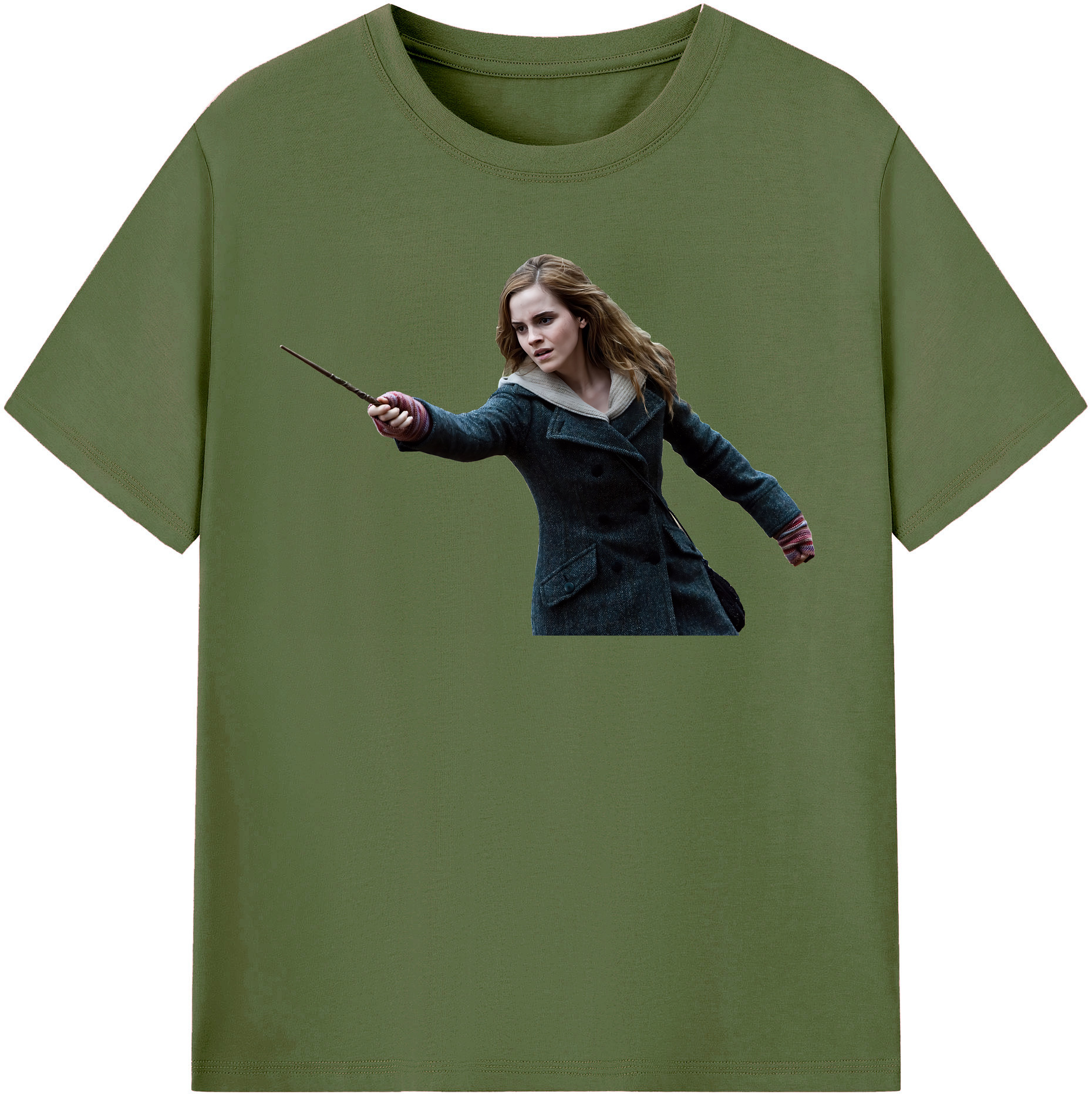 （画像用） Harry Potter ハリー・ポッターシリーズ 綿100％半袖Tシャツ（フロントプリント）